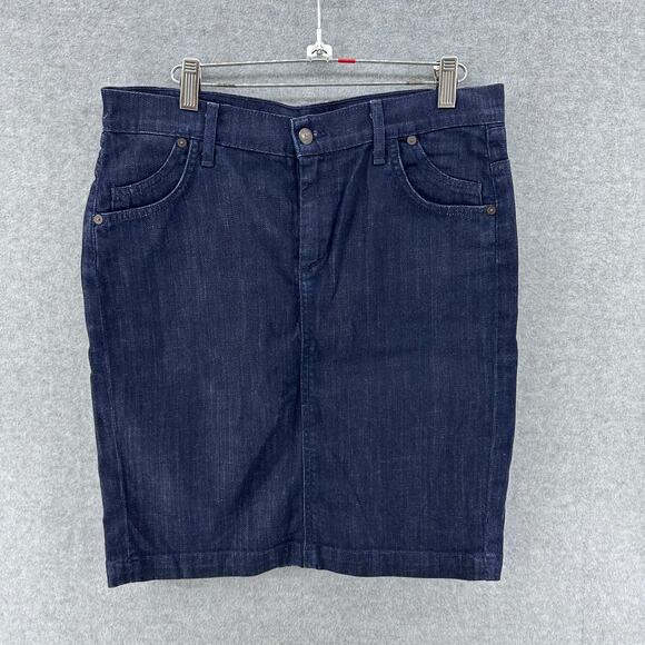 Citizens of Humanity Women sz 30 Hutton Stretch Denim High Waist Pencil Skirt - Picture 1 of 11